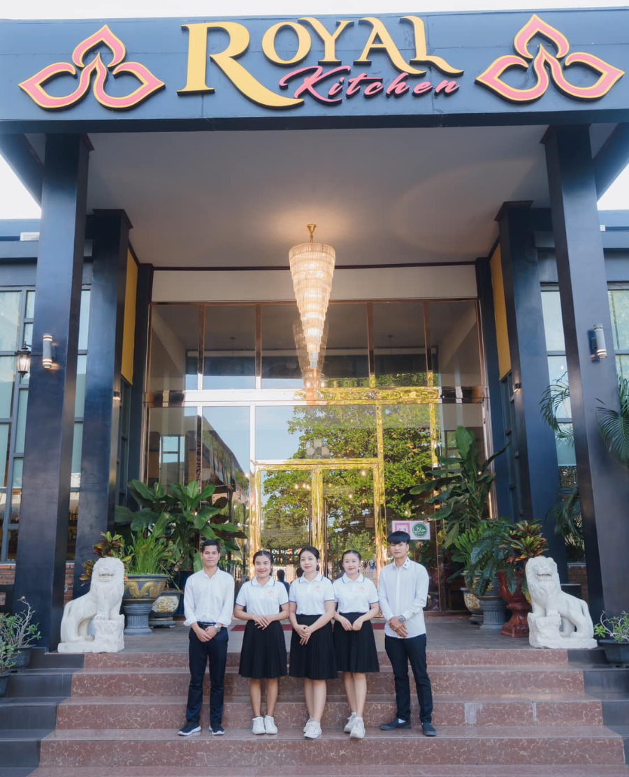 Royal kitchen in lao team