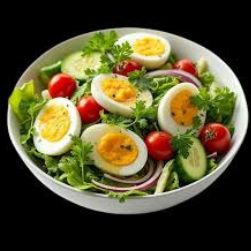 EGG LEAFY GREEN SALAD